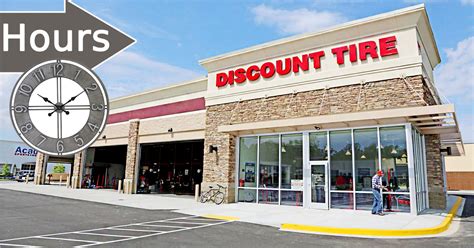 what are discount tire's hours